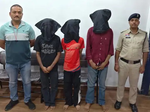 Kalyan Jewellers Raipur: Plot to rob Kalyan Jewellers in Raipur foiled...! 3 miscreants from Delhi and Bihar arrested.