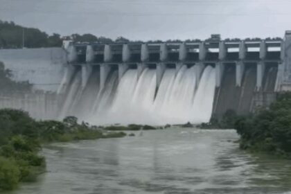 CG Weather Alert: Heavy rain alert for Chhattisgarh; winds may reach speeds of 65 km/h; Minimata Bango Dam gates opened.