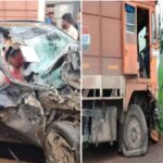 Raipur Road Accident: Horrific collision between a truck and a Creta in Kharora; one youth killed, three injured.