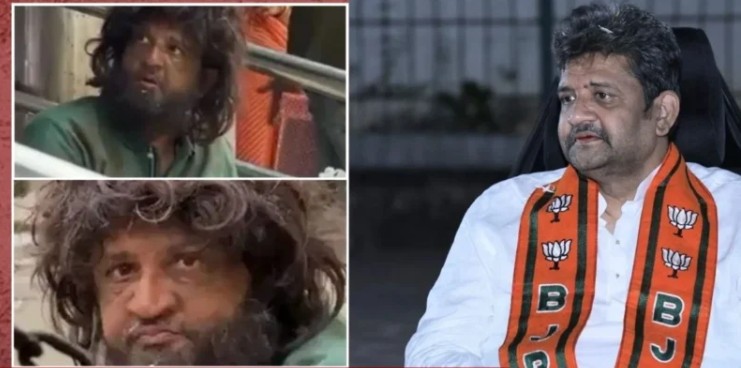 MLA Beggar Experiment: Parag Shah set aside his position as an MLA and assets worth crores to become a beggar for a day; he sought help with a bowl in hand, carrying out this unique experiment at his guru's behest.