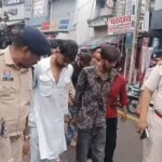 BSP Khaparganj Stone-Pelting: 4 arrested, including Sohail Khan; police paraded the accused; 9 police personnel, including the TI, had sustained injuries.
