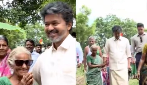 CM Vijay Viral News: CM Vijay met an elderly woman—what did he do next that made her face light up with joy? A viral video has won hearts.