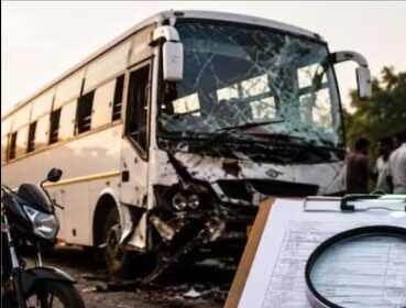 Korba Court News: Two youths died after being hit by an uninsured police mini-bus; assets of the DGP and SP offices will be attached if the ₹43 lakh compensation is not paid.